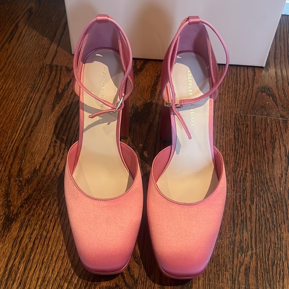 Loeffler Randall Satin Platform Pumps - Picture 2 of 3